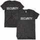 Fox Outdoor Two-Sided Imprinted T-Shirt - Men's, Large, Black/Security/Large/White Imprint, 64-61 L