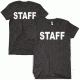 Fox Outdoor Two-Sided Imprinted T-Shirt - Men's, Large, Black/Staff/White Imprint, 64-631 L