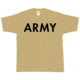 Fox Outdoor Youths Imprinted T-Shirt, Army - Sand, Medium, 64-807 M