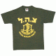 Fox Outdoor Youths Imprinted T-Shirt, Israeli Defense Forces - Olive Drab, Medium, 64-553 M
