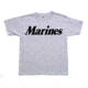 Fox Outdoor Youths Imprinted T-Shirt, Marines - Heather Grey, Extra Large, 64-81 XL