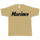 Fox Outdoor Youths Imprinted T-Shirt, Marines - Sand, Medium, 64-817 M