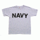 Fox Outdoor Youths Imprinted T-Shirt, Navy - Heather Grey, Extra Large, 64-82 XL