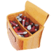 GPS Leather Double Shell Pouch Basket Weave holds 100 shells GPS-L870-2