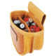 GPS Leather Double Shell Pouch Basket Weave holds 50 shells GPS-L760-2