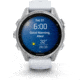 Garmin fenix 8 AMOLED 43mm GPS Watch, Silver with Whitestone Silicone Band, 010-02903-00