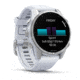 Garmin fenix 8 AMOLED 43mm GPS Watch, Silver with Whitestone Silicone Band, 010-02903-00