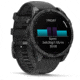 Garmin fenix 8 AMOLED 47mm GPS Watch, Slate Gray with Black Silicone Band, 010-02904-00
