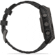Garmin fenix 8 Sapphire Solar Edition 47mm GPS Watch, Carbon Gray DLC Titanium with Black/Pebble Gray Silicone, 010-02906-10