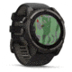 Garmin fenix 8 Sapphire Solar Edition 51mm GPS Watch, Carbon Gray DLC Titanium with Black/Pebble Gray Silicone, 010-02907-10