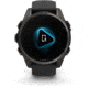 Garmin fenix 8 AMOLED 43mm GPS Watch, Sapphire, Carbon Gray DLC Titanium with Black/Pebble Gray Silicone, 010-02903-20