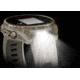 Garmin fenix 8 AMOLED 43mm GPS Watch, Sapphire, Soft Gold with Fog Gray/Dark Sandstone Silicone Band, 010-02903-10