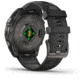 Garmin fenix 8 AMOLED 47mm GPS Watch, Sapphire, Carbon Gray DLC Titanium with Black/Pebble Gray Silicone, 010-02904-20