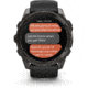 Garmin fenix 8 AMOLED 51mm GPS Watch, Sapphire, Carbon Gray DLC Titanium with Black/Pebble Gray Silicone, 010-02905-20