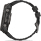 Garmin fenix 8 AMOLED 51mm GPS Watch, Sapphire, Carbon Gray DLC Titanium with Black/Pebble Gray Silicone, 010-02905-20