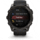 Garmin fenix 8 AMOLED 51mm GPS Watch, Sapphire, Carbon Gray DLC Titanium with Black/Pebble Gray Silicone, 010-02905-20