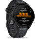 Garmin Forerunner 165 Music 43mm Watch, Black/Slate Gray, 010-02863-30