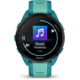Garmin Forerunner 165 Music 43mm Watch, Turquoise/Aqua, 010-02863-32
