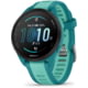 Garmin Forerunner 165 Music 43mm Watch, Turquoise/Aqua, 010-02863-32