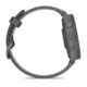 Garmin Forerunner 265 Watch, Black Bezel and Case w/ Black/Powder Gray Silicone Band, 010-02810-00