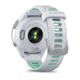 Garmin Forerunner 265S Watch, Black Bezel w/ Whitestone Case and Whitestone/Neo Tropic Silicone Band, 010-02810-04
