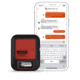 Garmin InReach Messenger Plus Communicator, Red/Black, 010-02887-00