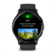 Garmin Venu 3 Watch, Slate Stainless Steel Bezel w/ Black Case and Silicone Band, 010-02784-01