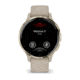 Garmin Venu 3S Watch, Soft Gold Stainless Steel Bezel w/ French Gray Case and Silicone Band, 010-02785-02