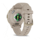 Garmin Venu 3S Watch, Soft Gold Stainless Steel Bezel w/ French Gray Case and Silicone Band, 010-02785-02