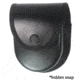 Gould &amp; Goodrich L-Force Double Handcuff Case, Hidden Snap, Black, L596HS
