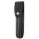Gould &amp; Goodrich Flashlight Case w/Flap Coast HP7R Flashlight, Nickel Snap, Black Weave, B672-3W