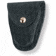 Gould &amp; Goodrich Polymer Laminate Handcuff Case, Brass Snap, Black Weave, K70WBR