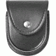 Gould &amp; Goodrich K-Force Double Handcuff Case, Nickel, Black, K596