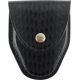 Gould &amp; Goodrich S&amp;W Handcuff Case, Basket Standard Brass Snap, Black Weave, B670WBR