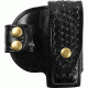 Gould &amp; Goodrich Magazine Case/Cuff Holder, Right Hand, Brass HW - Beretta Cougar .45 &amp; Similar, Black Weave, B533-2WBR