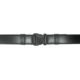 Gould &amp; Goodrich No-Crush Duty Belt w/Grab-resistant Buckle, 26in-30in, Black Ballistic Nylon, X54-XS