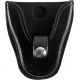 Gould &amp; Goodrich Open Top Cuff Case, Plain Nickel Snap, Black, K86