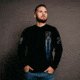 Grunt Style Blue Line Flag Long Sleeve T-Shirt - Mens, Black, 2XL, GS3162-2XL