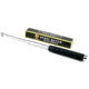 Guard Dog Security 16in Steel Baton w/ Rubber Grip Handle, Nylon Sheath w/ Ring, 2-Part Box, Silver BT-GD16SL