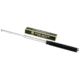 Guard Dog Security 26in Steel Baton w/ Rubber Grip Handle, Nylon Sheath w/ Ring, 2-Part Box, Silver BT-GD26SL