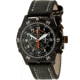 H3 Tactical H3.322271.11 Blue Shadow 1 Mens Watch - Black Dial, Black Leather Band, Timer 