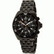 H3 Tactical H3.15025 Green Shadow 1 Mens Watch - Black Dial, Black Metal Band, Date 