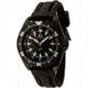 H3 Tactical H3.15010 Green Shadow 1 Mens Watch - Black Dial, Black Rubber Band, Black Bezel 