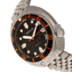 Heritor Automatic Matador Box Set with Interchangable Bands and Date Display, Black/Orange, One Size, HERHR9302
