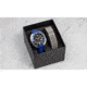 Heritor Automatic Matador Box Set with Interchangable Bands and Date Display, Blue/Silver, One Size, HERHR9304
