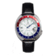 Heritor Automatic Pierce Genuine Leather-Band Watch w/Date, White/Red/Blue - Mens, HERHS1202