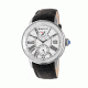 Heritor Automatic Madison Leather Strap Watch, Silver, Standard HERHR4301