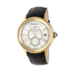 Heritor Automatic Madison Leather Strap Watch, Gold/Silver, Standard HERHR4303