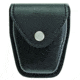Hero's Pride Handcuff Case, Single, Med/Hinged, AirTek, Smooth, Silver Snap, Medium 1451PN