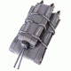High Speed Gear HSGI Belt Mounted Double Decker TACO, Wolf Gray 13DD00WG